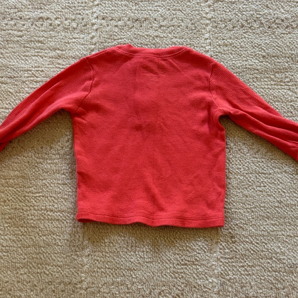 OshKosh B'gosh Bright Long Sleeve Henley - Picture 4 of 4